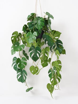 Artificial Plant 38*76CM Monstera bush Hanging plant GS-14521046 Potted Flowers&Plants 3,000+ sqm showroom with thousands of artificial flowers, plants & trees ready for global sourcing.