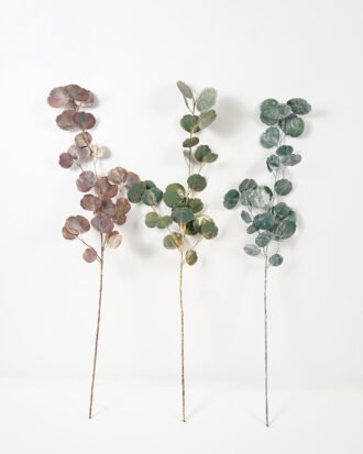 Artificial Plant 18*80cm SINGLE eucalyptus Fake Leaves GS-15421026 Leaves&Sprays&Foliages YeahFlower is one of Chinese leading OEM manufacturers and exporters , supplying the silk flowers, wholesale artificial trees