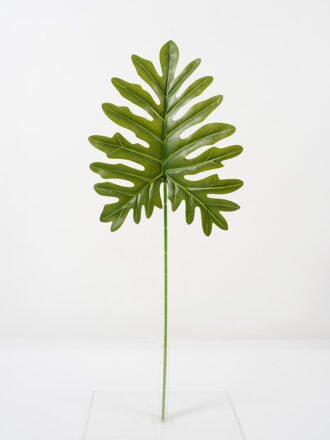 Artificial Plant 26*74CM Single monstera leaf green fake leaf GS-06021004 Leaves&Sprays&Foliages 3,000+ sqm showroom with thousands of artificial flowers, plants & trees ready for global sourcing.