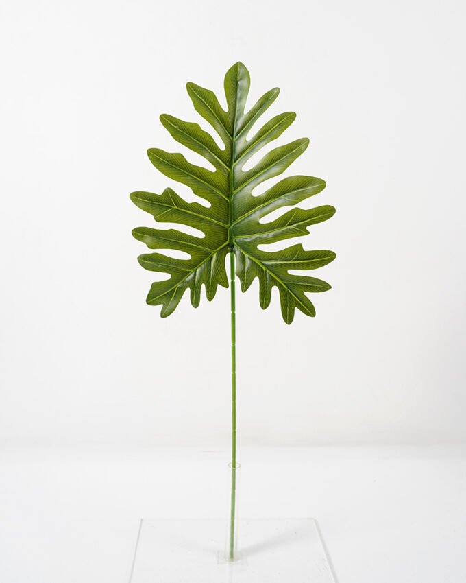 Artificial Plant 27*74CM Singel scindapsus green fake leaf GS-06021006 Leaves&Sprays&Foliages YeahFlower is one of Chinese leading OEM manufacturers and exporters , supplying the silk flowers, wholesale artificial trees
