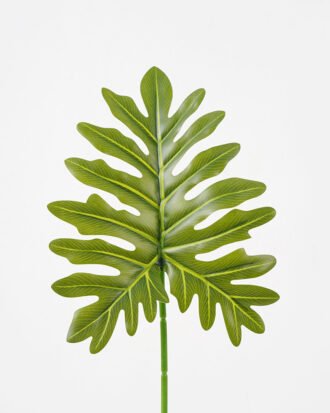 Artificial Plant 27*74CM Singel scindapsus green fake leaf GS-06021006 Leaves&Sprays&Foliages YeahFlower is one of Chinese leading OEM manufacturers and exporters , supplying the silk flowers, wholesale artificial trees