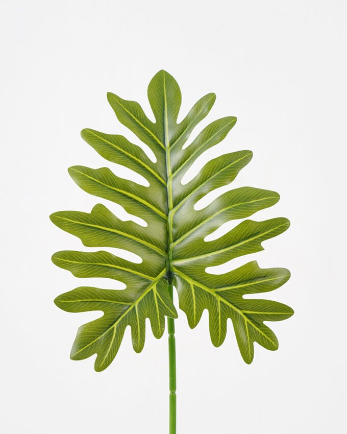 Artificial Plant 27*74CM Singel scindapsus green fake leaf GS-06021006 Leaves&Sprays&Foliages YeahFlower is one of Chinese leading OEM manufacturers and exporters , supplying the silk flowers, wholesale artificial trees