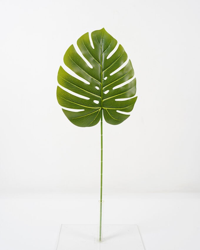 Artificial Plant 26*74CM Single monstera leaf green fake leaf GS-06021004 Leaves&Sprays&Foliages YeahFlower is one of Chinese leading OEM manufacturers and exporters , supplying the silk flowers, wholesale artificial trees