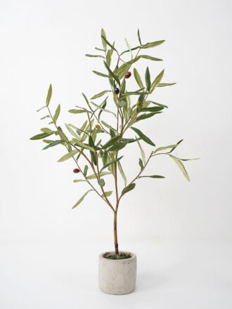 Artificial Tree 45*45*75cm Olive in cement pot fake trees GS-63321025 Tree&Plant 3,000+ sqm showroom with thousands of artificial flowers, plants & trees ready for global sourcing.