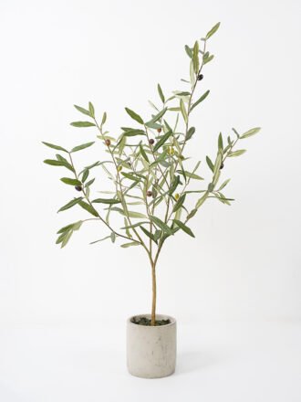 Artificial Tree 47*30*60cm Olive in cement pot fake trees GS-63321017 Tree&Plant 3,000+ sqm showroom with thousands of artificial flowers, plants & trees ready for global sourcing.
