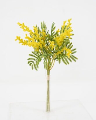 Artificial Flower 26*37cm Acacia bouquet*5 GS-26221054-Y1 Bouquet YeahFlower is one of Chinese leading OEM manufacturers and exporters , supplying the silk flowers, wholesale artificial trees