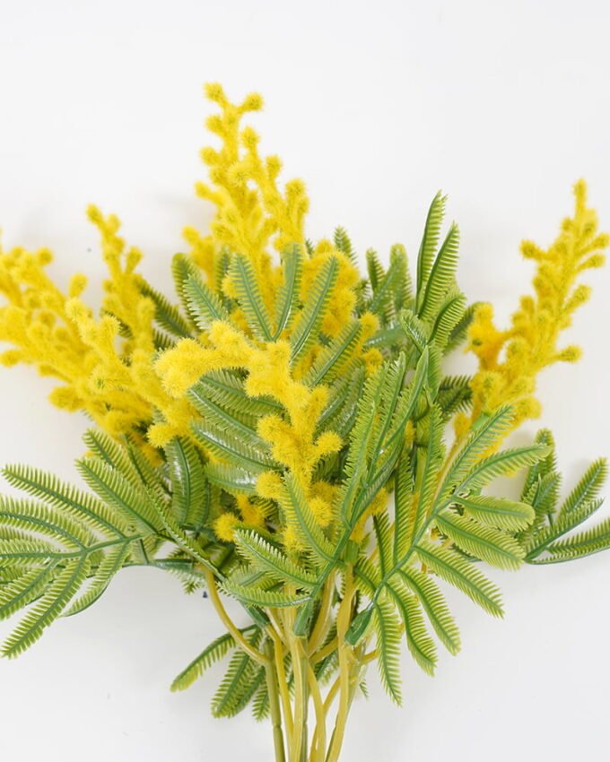 Artificial Flower 26*37cm Acacia bouquet*5 GS-26221054-Y1 Bouquet YeahFlower is one of Chinese leading OEM manufacturers and exporters , supplying the silk flowers, wholesale artificial trees