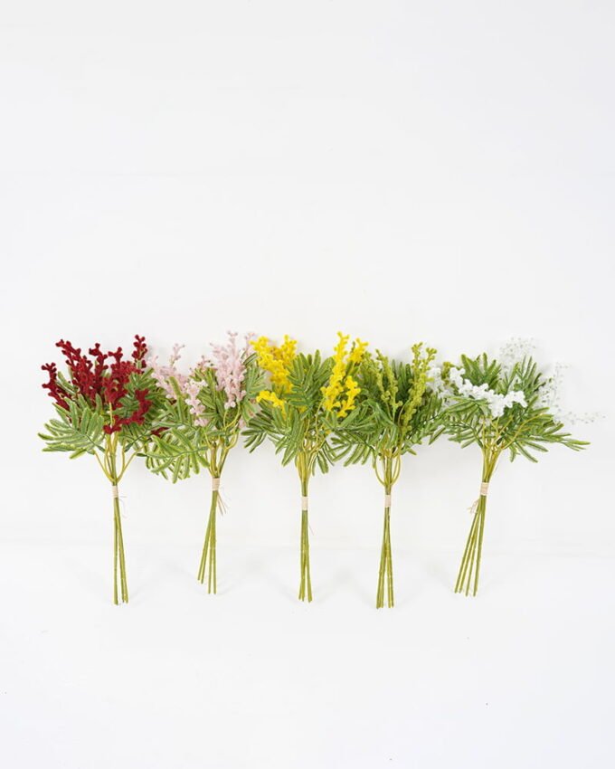 Artificial Flower 26*37cm Acacia bouquet*5 GS-26221054 Bouquet YeahFlower is one of Chinese leading OEM manufacturers and exporters , supplying the silk flowers, wholesale artificial trees