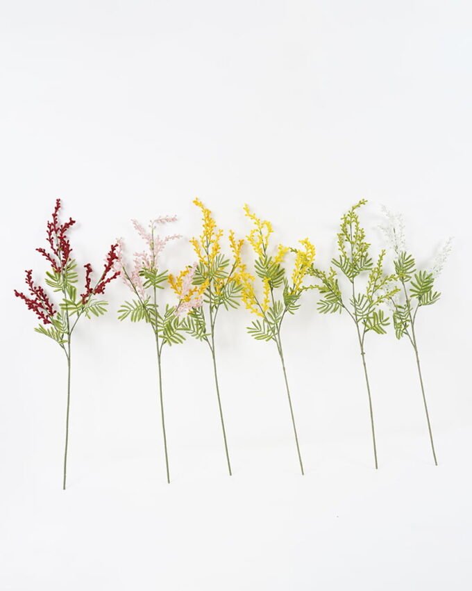 Artificial Flower Acacia stem GS-26221058_1 Artificial Flower 13*74cm Acacia stem GS-26221058 Single Flowers YeahFlower is one of Chinese leading OEM manufacturers and exporters , supplying the silk flowers, wholesale artificial trees