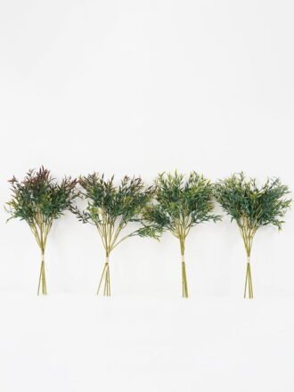 Artificial Flower 25*40cm  Deodar bouquet*4 GS-26221042 Bouquet 3,000+ sqm showroom with thousands of artificial flowers, plants & trees ready for global sourcing.