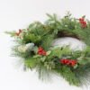 Artificial Flower 15*60cm Christmas wreath GS-30421012 Christmas Item YeahFlower is one of Chinese leading OEM manufacturers and exporters , supplying the silk flowers, wholesale artificial trees