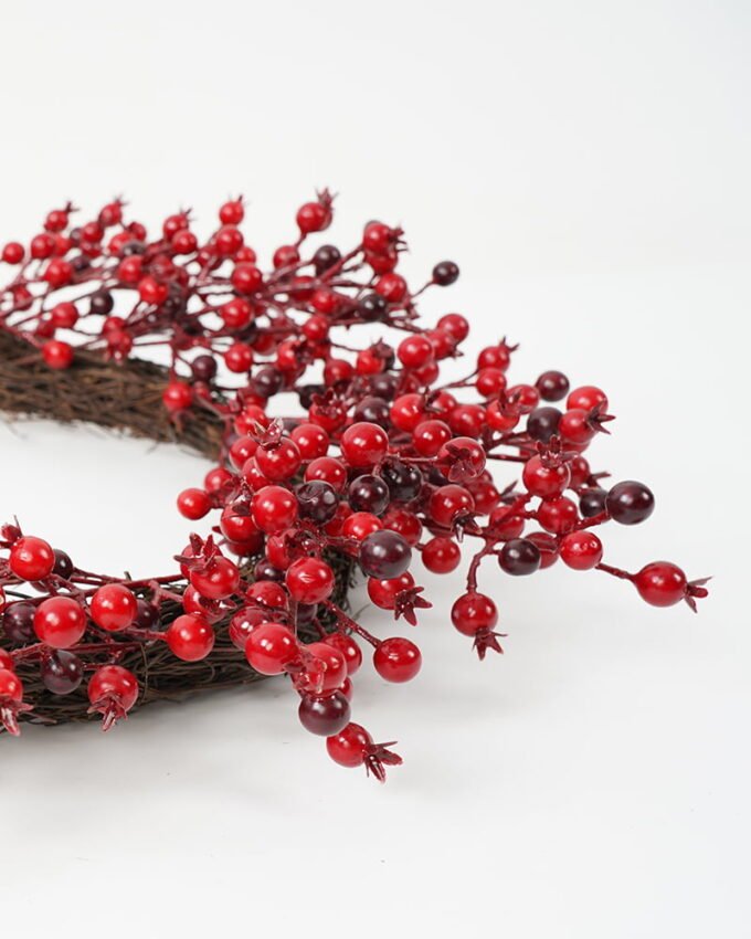 Artificial Flower 11*50cm Christmas wreath GS-30421014 WREATH YeahFlower is one of Chinese leading OEM manufacturers and exporters , supplying the silk flowers, wholesale artificial trees