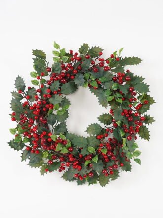 Artificial Flower 13*60cm Christmas wreath GS-30421016 Christmas Item 3,000+ sqm showroom with thousands of artificial flowers, plants & trees ready for global sourcing.