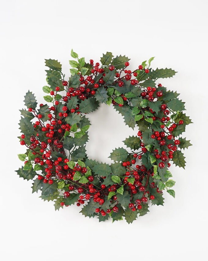 Artificial Flower 13*60cm Christmas wreath GS-30421015 WREATH YeahFlower is one of Chinese leading OEM manufacturers and exporters , supplying the silk flowers, wholesale artificial trees