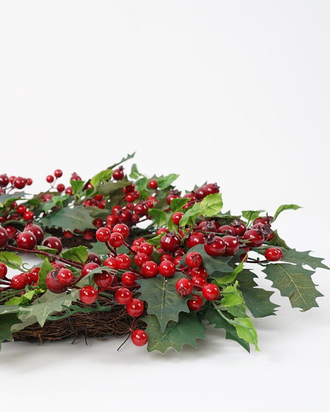 Artificial Flower 13*60cm Christmas wreath GS-30421015 WREATH YeahFlower is one of Chinese leading OEM manufacturers and exporters , supplying the silk flowers, wholesale artificial trees