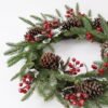 Artificial Flower 13*60cm Christmas wreath GS-30421016 Christmas Item YeahFlower is one of Chinese leading OEM manufacturers and exporters , supplying the silk flowers, wholesale artificial trees