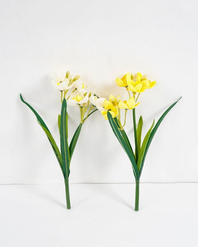 Artificial Flower Daffodil bush 2 GS-65121002_3 Artificial Flower 15*37CM Daffodil bush*2 GS-65121002 Flowers Bush YeahFlower is one of Chinese leading OEM manufacturers and exporters , supplying the silk flowers, wholesale artificial trees