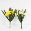 Artificial Flower Daffodil bush 7 GS-65121001_1 Artificial Flower 20*39CM Daffodil bush*7 GS-65121001 Flowers Bush YeahFlower is one of Chinese leading OEM manufacturers and exporters , supplying the silk flowers, wholesale artificial trees