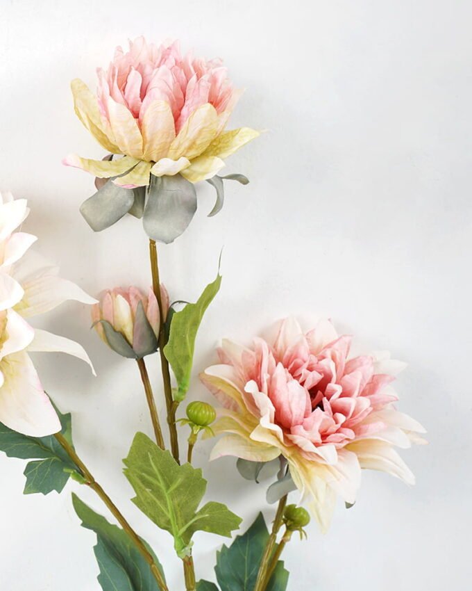 Artificial Flower 30*12*72CM Dahlia spray*4 GS-62421003 Single Flowers YeahFlower is one of Chinese leading OEM manufacturers and exporters , supplying the silk flowers, wholesale artificial trees