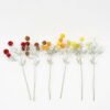Artificial Flower 12*58cm Danish Crystal Ball spray*6 GS-26221059 Single Flowers YeahFlower is one of Chinese leading OEM manufacturers and exporters , supplying the silk flowers, wholesale artificial trees