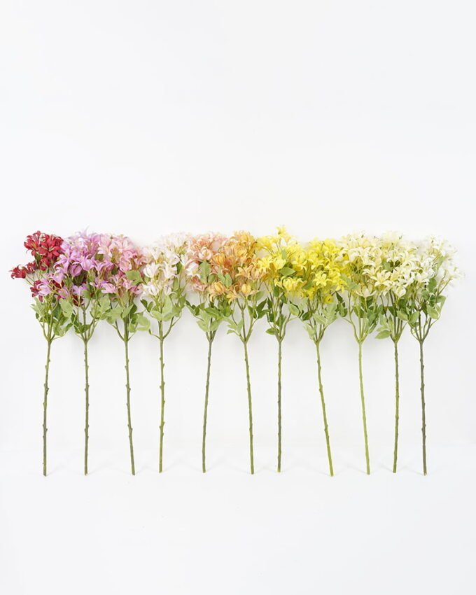 Artificial Flower 18*63cm Flower spray*5 GS-26221063 Single Flowers YeahFlower is one of Chinese leading OEM manufacturers and exporters , supplying the silk flowers, wholesale artificial trees