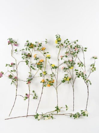 Artificial Flower 21*100cm   Flowers spray GS-26221031 Single Flowers 3,000+ sqm showroom with thousands of artificial flowers, plants & trees ready for global sourcing.
