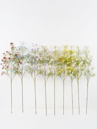 Artificial Flower 16*29cm Flowers bouquet*5 GS-26221032 Single Flowers 3,000+ sqm showroom with thousands of artificial flowers, plants & trees ready for global sourcing.