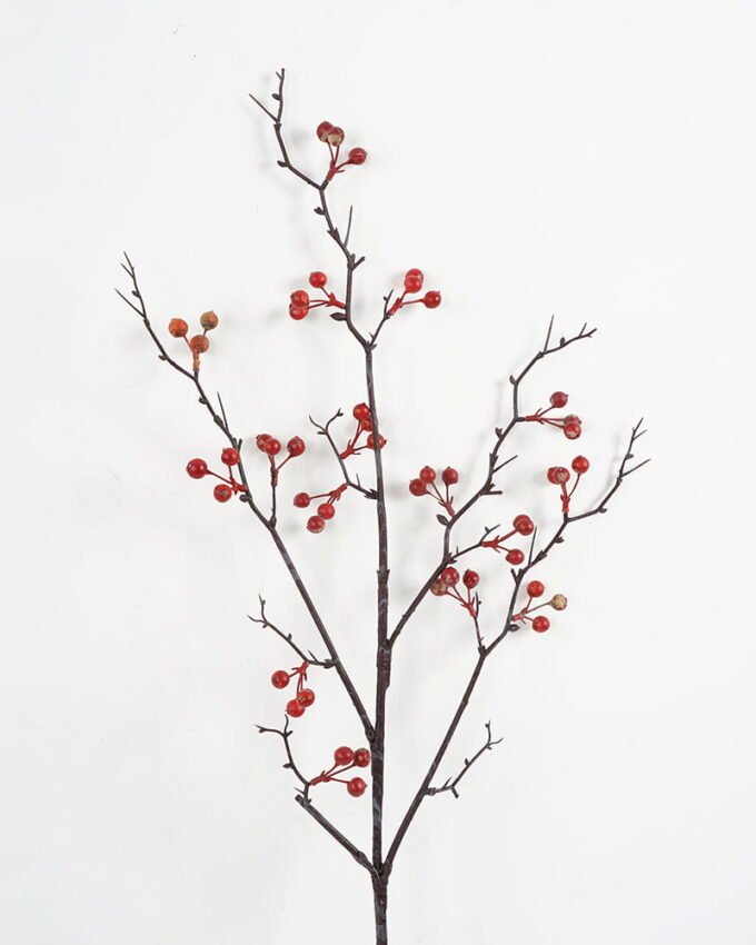 Artificial Flower 32*97cm Foam fruit spray*4 GS-57721029-R2 Single Flowers YeahFlower is one of Chinese leading OEM manufacturers and exporters , supplying the silk flowers, wholesale artificial trees