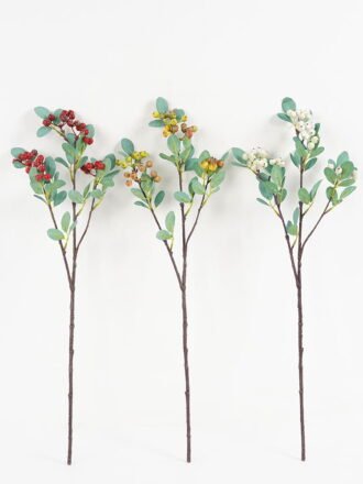Artificial Flower 34*72cm Maple leaf GS-57721019 Single Flowers 3,000+ sqm showroom with thousands of artificial flowers, plants & trees ready for global sourcing.