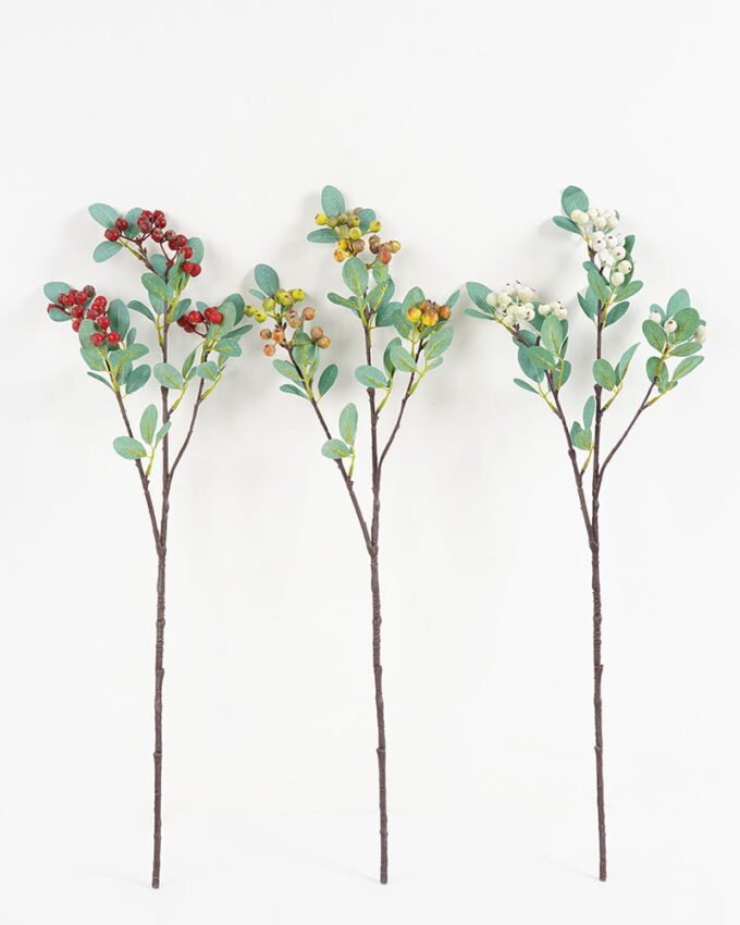 Artificial Flower 18*62cm Fruit spray*3 GS-57721018 Single Flowers YeahFlower is one of Chinese leading OEM manufacturers and exporters , supplying the silk flowers, wholesale artificial trees