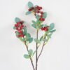 Artificial Flower 18*62cm Fruit spray*3 GS-57721018 Single Flowers YeahFlower is one of Chinese leading OEM manufacturers and exporters , supplying the silk flowers, wholesale artificial trees