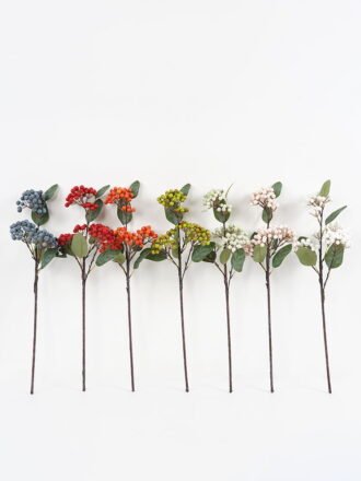 Artificial Flower 34*72cm Maple leaf GS-57721019 Single Flowers 3,000+ sqm showroom with thousands of artificial flowers, plants & trees ready for global sourcing.