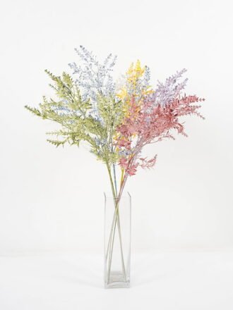 Artificial Flower 18*63cm Flower spray*5 GS-26221063 Single Flowers 3,000+ sqm showroom with thousands of artificial flowers, plants & trees ready for global sourcing.
