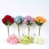 Artificial Flower 25*25*48CM Hydrange spray*5 GS-62421002 Flowers Bush YeahFlower is one of Chinese leading OEM manufacturers and exporters , supplying the silk flowers, wholesale artificial trees
