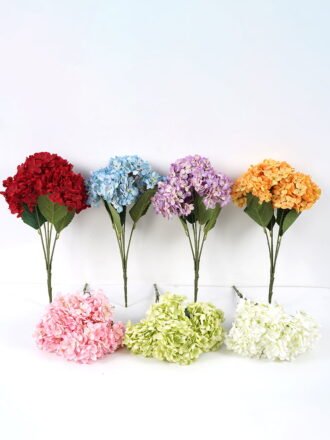 Artificial Flower 28*28*35CM Rose x5 x2 GS-62421001 Flowers Bush 3,000+ sqm showroom with thousands of artificial flowers, plants & trees ready for global sourcing.