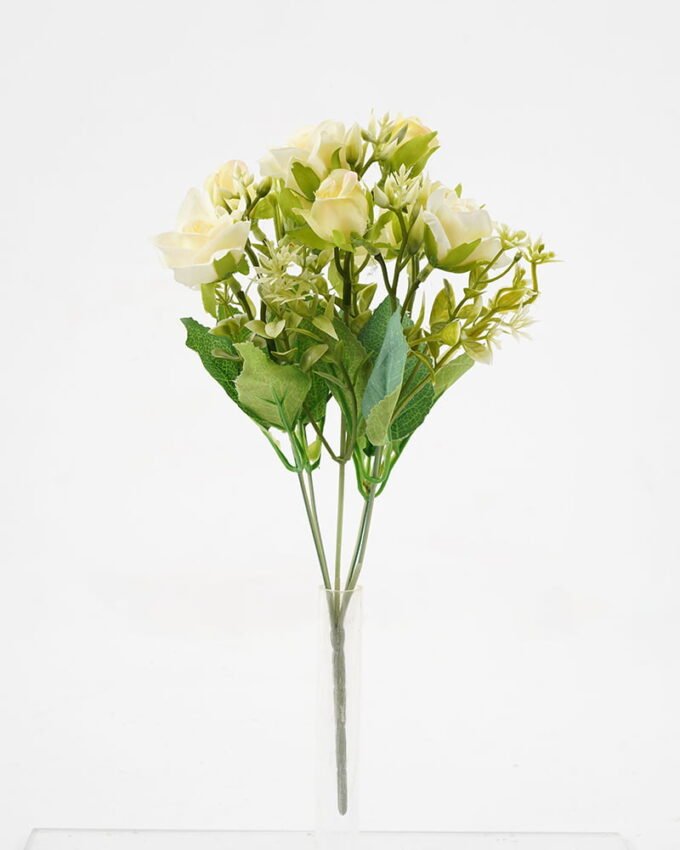 Artificial Flower 18*31cm Little Rose Bush*5 GS-29921014-Y1 Flowers Bush YeahFlower is one of Chinese leading OEM manufacturers and exporters , supplying the silk flowers, wholesale artificial trees