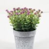 Artificial Flower 12*15CM Mini flower in PE pot GS-05521063 Potted Flowers&Plants YeahFlower is one of Chinese leading OEM manufacturers and exporters , supplying the silk flowers, wholesale artificial trees