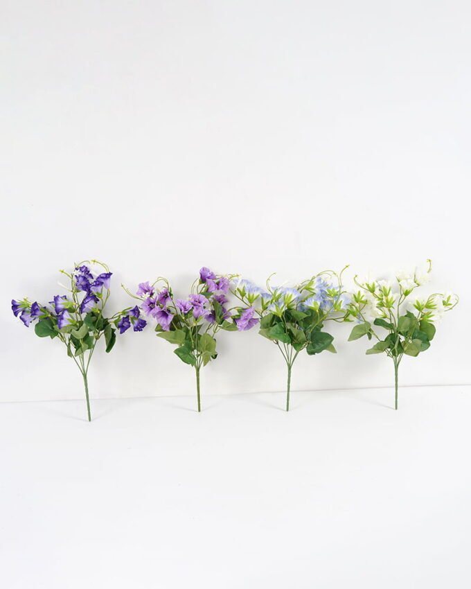 Artificial Flower Morning glory Bush 6 GS-29921019-Z1_5 Artificial Flower 20*36cm Morning glory Bush*6 GS-29921019-Z1 Flowers Bush YeahFlower is one of Chinese leading OEM manufacturers and exporters , supplying the silk flowers, wholesale artificial trees