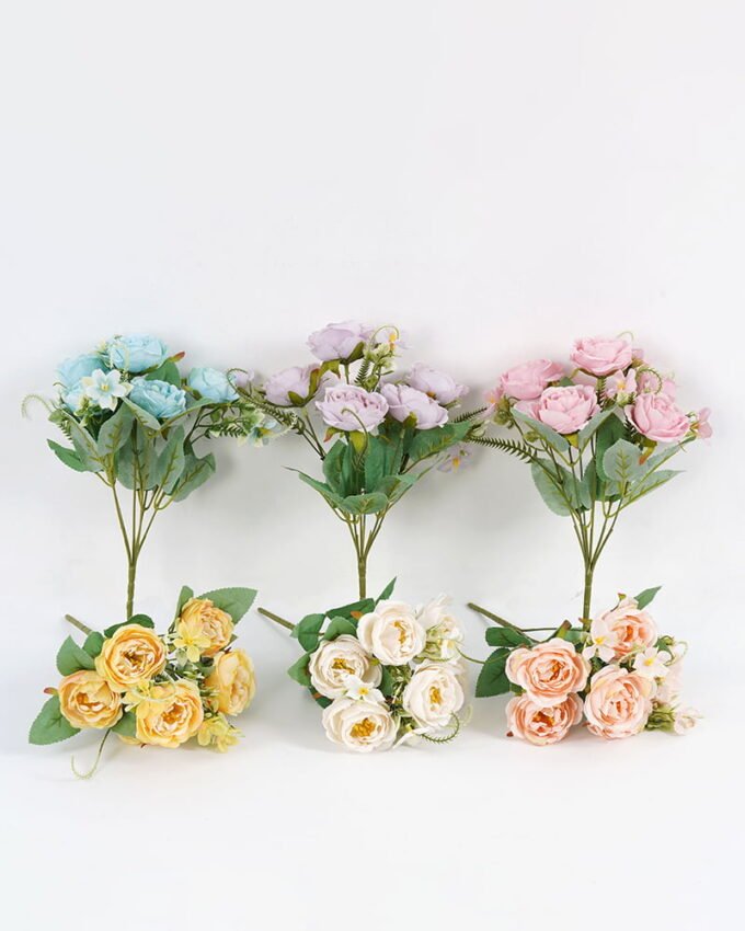 Artificial Flower 22*31cm Peony Bush*6 GS-29921024-B1 Flowers Bush YeahFlower is one of Chinese leading OEM manufacturers and exporters , supplying the silk flowers, wholesale artificial trees
