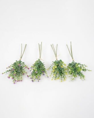 Artificial Flower Plastic Mini flower bouquet *3 GS-05521046 Single Flowers YeahFlower is one of Chinese leading OEM manufacturers and exporters , supplying the silk flowers, wholesale artificial trees