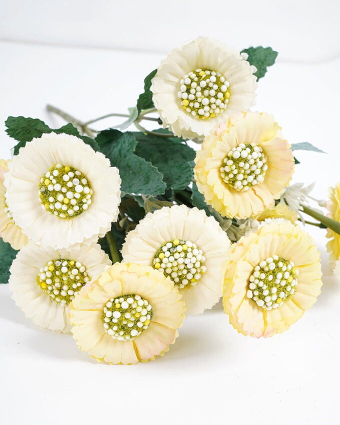 Artificial Flower Polish Mum Bush 6 GS-29921015-Y1_1 Artificial Flower 23*35cm Polish Mum Bush*6 GS-29921015-Y1 Flowers Bush YeahFlower is one of Chinese leading OEM manufacturers and exporters , supplying the silk flowers, wholesale artificial trees