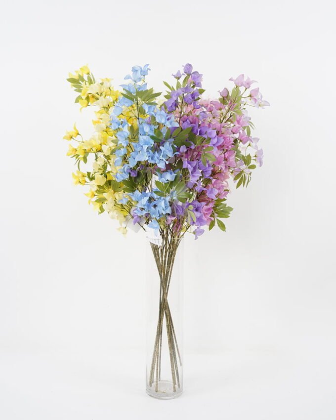 Artificial Flower Rhododendron spray 5 GS-26221048_3 Artificial Flower 30*99cm Rhododendron spray*5 GS-26221048 Single Flowers YeahFlower is one of Chinese leading OEM manufacturers and exporters , supplying the silk flowers, wholesale artificial trees