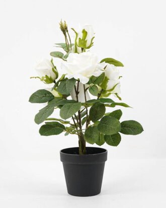 Artificial Flower 30*43cm Rose*7 in pp pot GS-06021014 Potted Flowers&Plants YeahFlower is one of Chinese leading OEM manufacturers and exporters , supplying the silk flowers, wholesale artificial trees