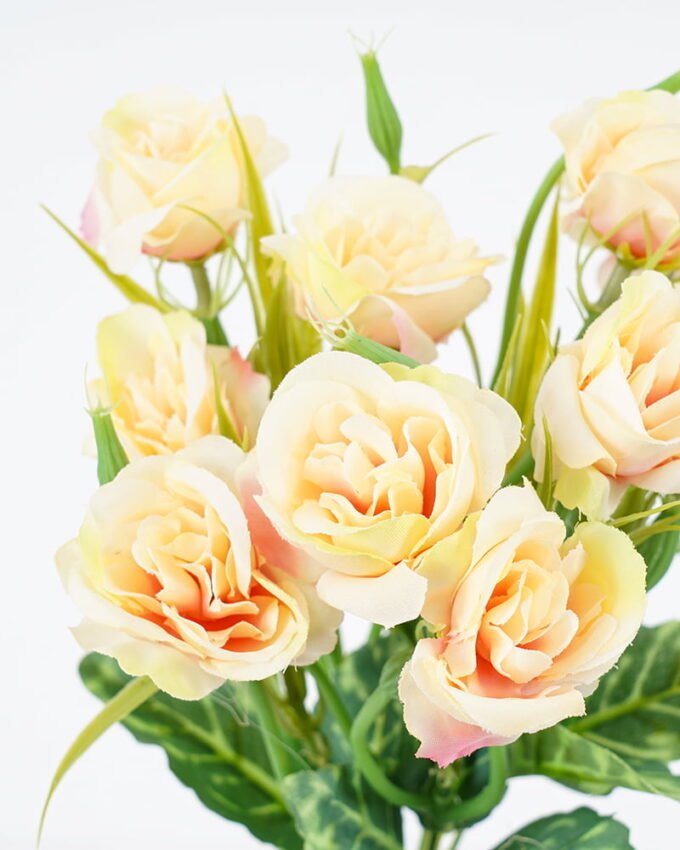 Artificial Flower 19*30cm Rose Bush*10 GS-29921032-Y2 Flowers Bush YeahFlower is one of Chinese leading OEM manufacturers and exporters , supplying the silk flowers, wholesale artificial trees