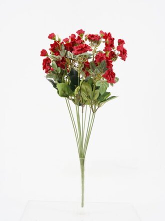 Artificial Flower 13*28cm Rose Bush*5 GS-29921028-B1 Flowers Bush 3,000+ sqm showroom with thousands of artificial flowers, plants & trees ready for global sourcing.