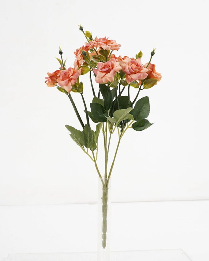 Artificial Flower 17*33cm Rose Bush*5 GS-29921018 Flowers Bush YeahFlower is one of Chinese leading OEM manufacturers and exporters , supplying the silk flowers, wholesale artificial trees
