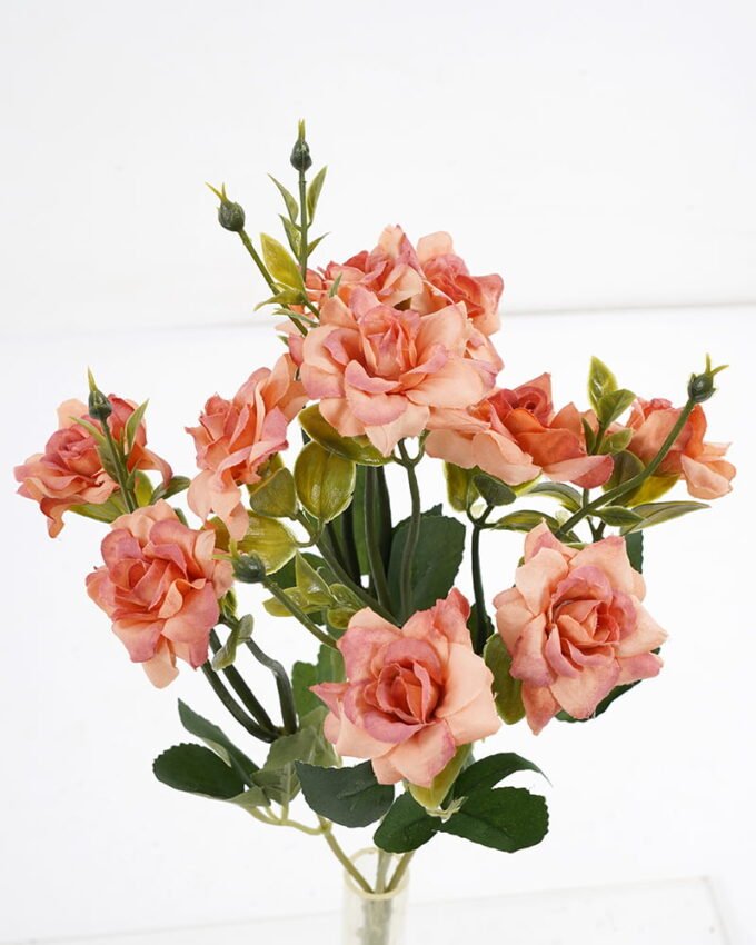 Artificial Flower 17*33cm Rose Bush*5 GS-29921018 Flowers Bush YeahFlower is one of Chinese leading OEM manufacturers and exporters , supplying the silk flowers, wholesale artificial trees