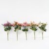 Artificial Flower 17*33cm Rose Bush*5 GS-29921018 Flowers Bush YeahFlower is one of Chinese leading OEM manufacturers and exporters , supplying the silk flowers, wholesale artificial trees