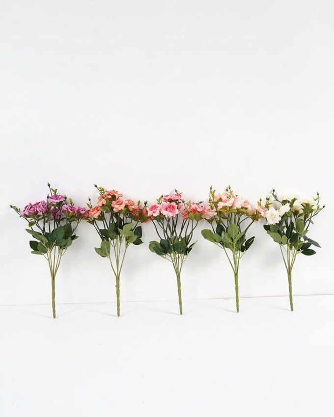 Artificial Flower 17*33cm Rose Bush*5 GS-29921018 Flowers Bush YeahFlower is one of Chinese leading OEM manufacturers and exporters , supplying the silk flowers, wholesale artificial trees