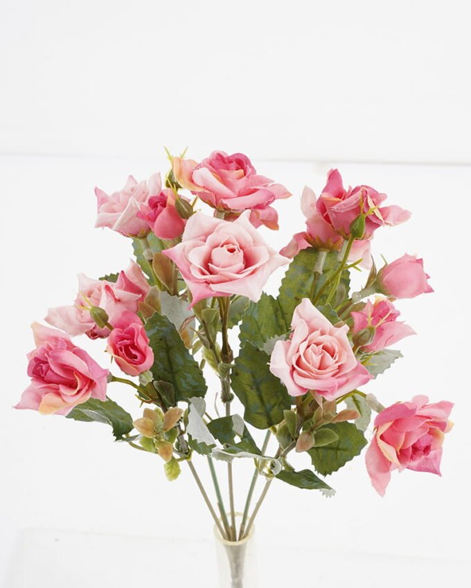 Artificial Flower 18*32cm Rose Bush*5 GS-29921022-R1 Flowers Bush YeahFlower is one of Chinese leading OEM manufacturers and exporters , supplying the silk flowers, wholesale artificial trees